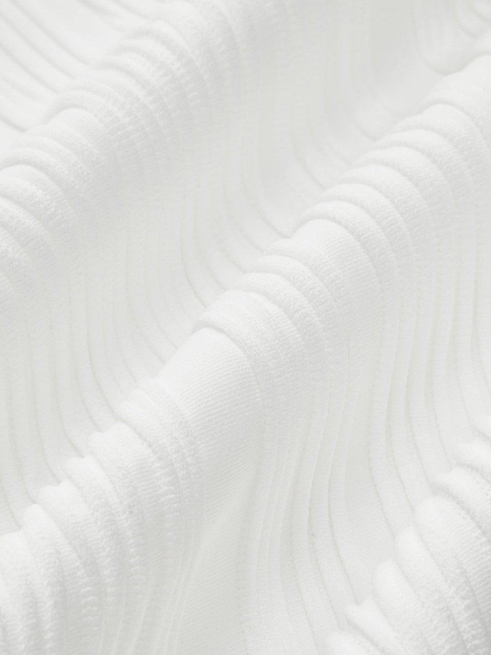 Commense Solid Wavy Textured Tank Top - Picture 5 of 5